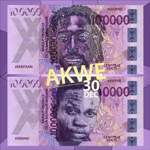 Pochette — Akwè (Argent) Feat Sirano